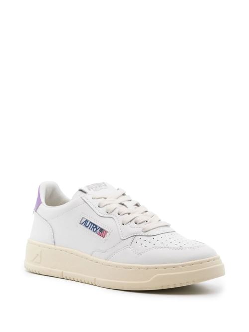 Sneakers bianche da donna Autry | AULWLL59WHT/ENGL LAV